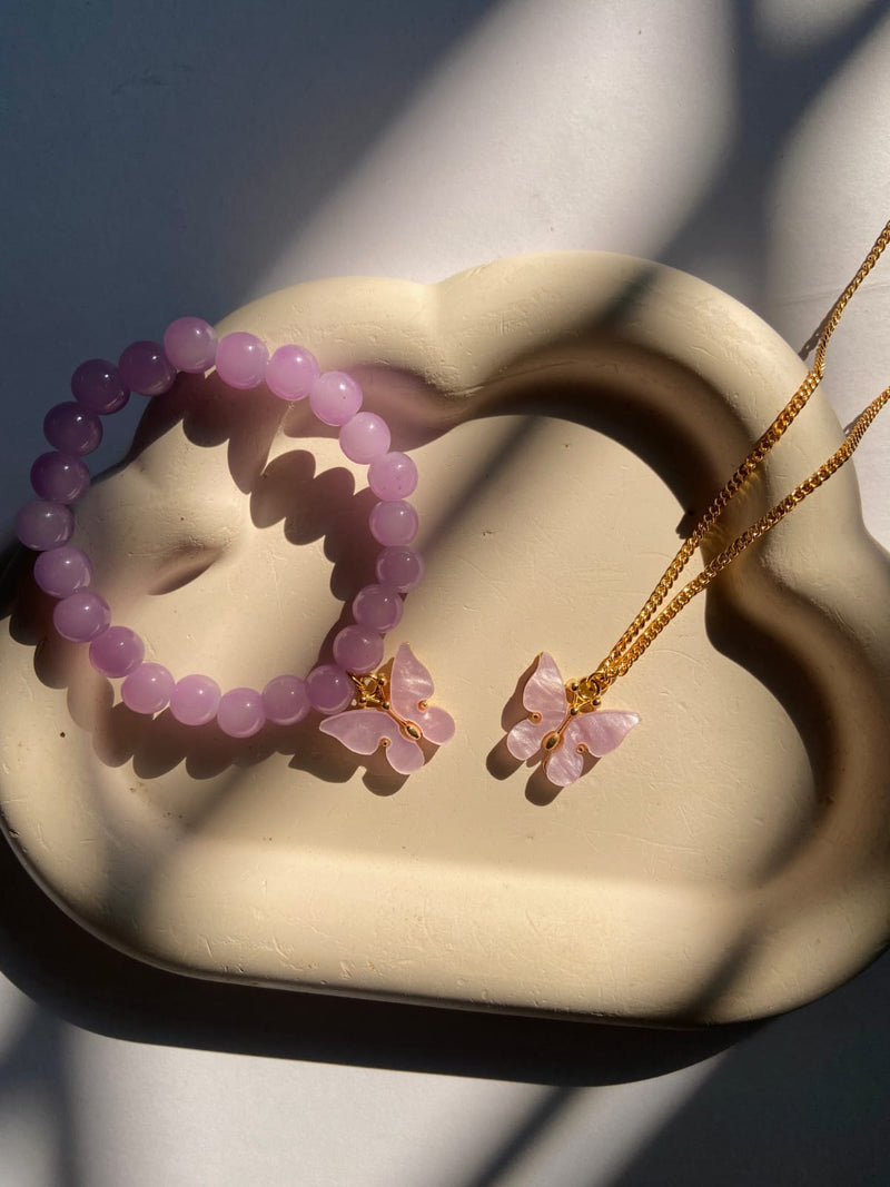 Elegant Butterfly Jewelry Set