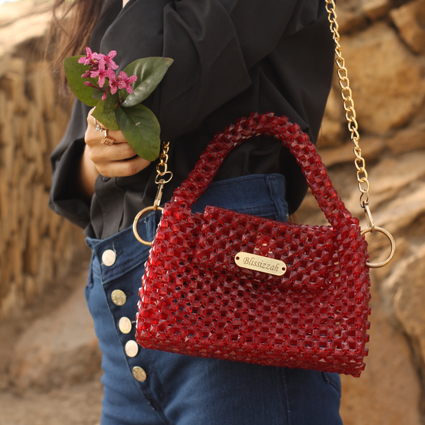 Ruby Crystal Bag