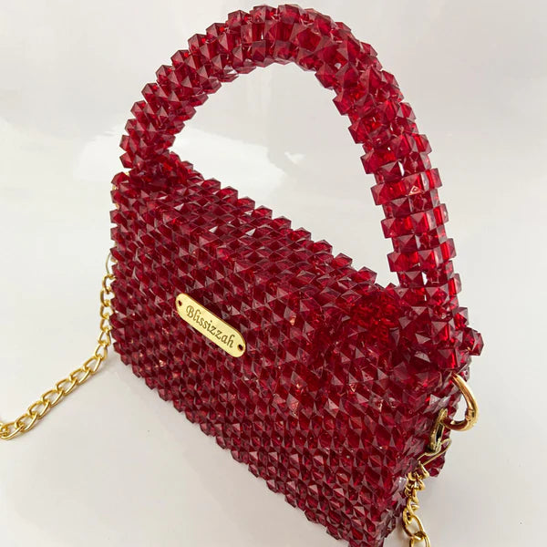 Ruby Crystal Bag